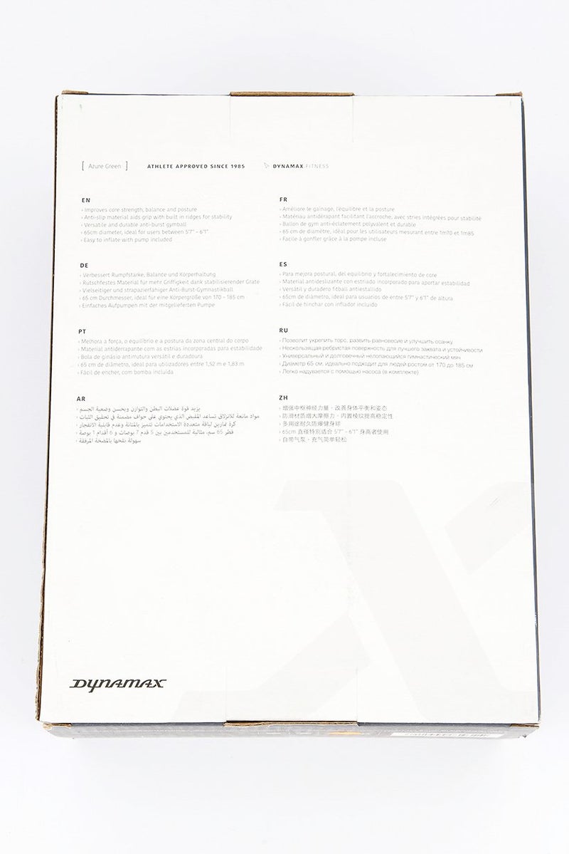 Dynamax Azure Gree Gymball, Teal - Image 2